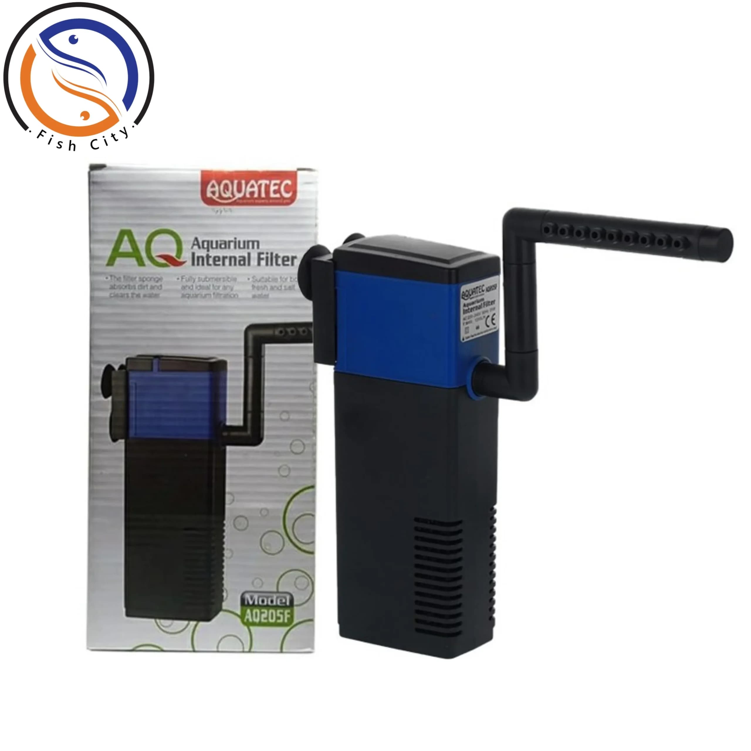 فیلتر داخلی و آبشاری آکواریوم آکوا تک مدل Aq205f