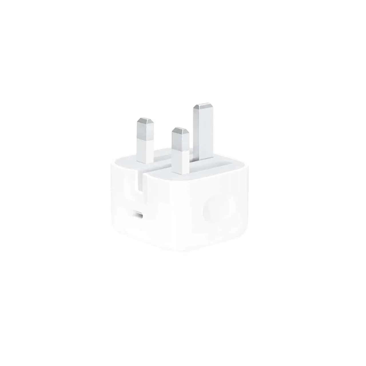 شارژر دیواری آیفون 20 وات USB-C مدل A2344 – سفید — تصویر ۳