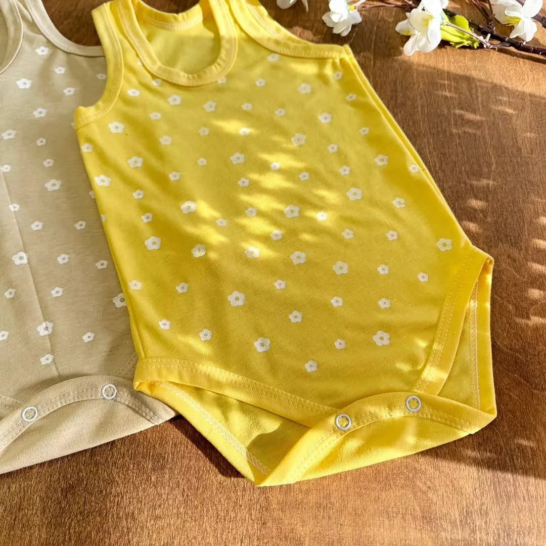 بادی رکابی طرح گل سایز ۲ تا ۶ کد ۵۳۸۰ — تصویر ۲