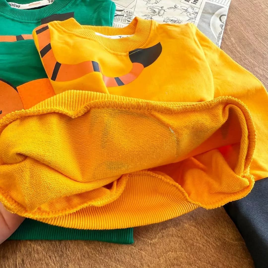 بلوز شلوار ببر گوش دار سایز ۳۵ تا ۵۰ کد ۵۳۶۶ — تصویر ۳