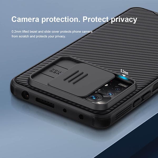 قاب نیلکین شیائومی Redmi Note 12 Pro 4G مدل Camshield Pro — تصویر ۳