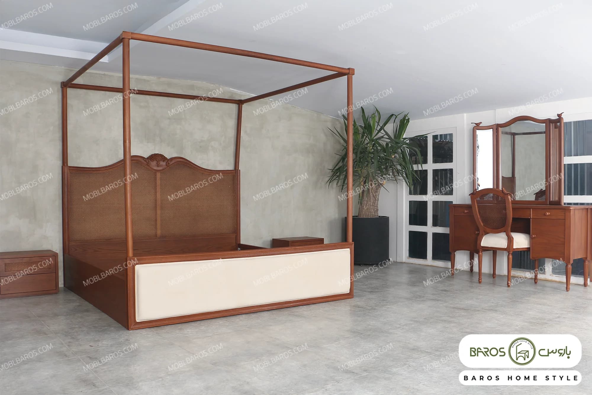 سرویس خواب دو نفره راشل طرح سفارشی