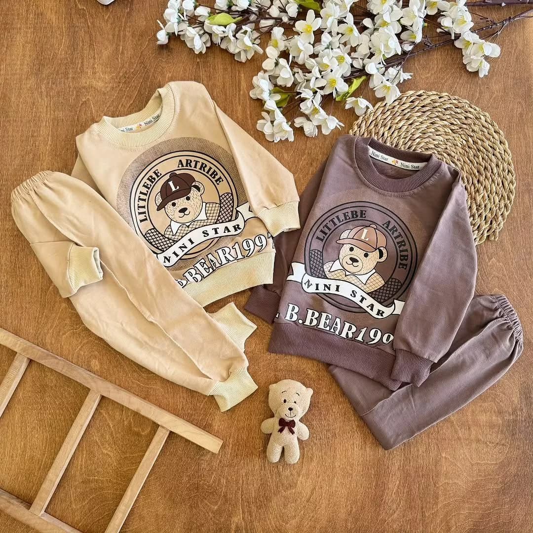 بلور شلوار خرس کلاه دار Bear 1997 سایز ۳۵ تا ۴۵ کد ۵۲۶۳