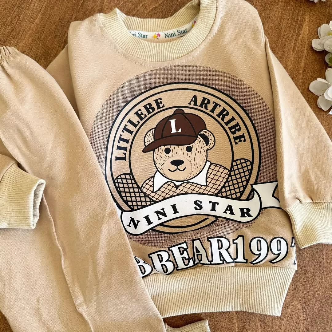 بلور شلوار خرس کلاه دار Bear 1997 سایز ۳۵ تا ۴۵ کد ۵۲۶۳ — تصویر ۲