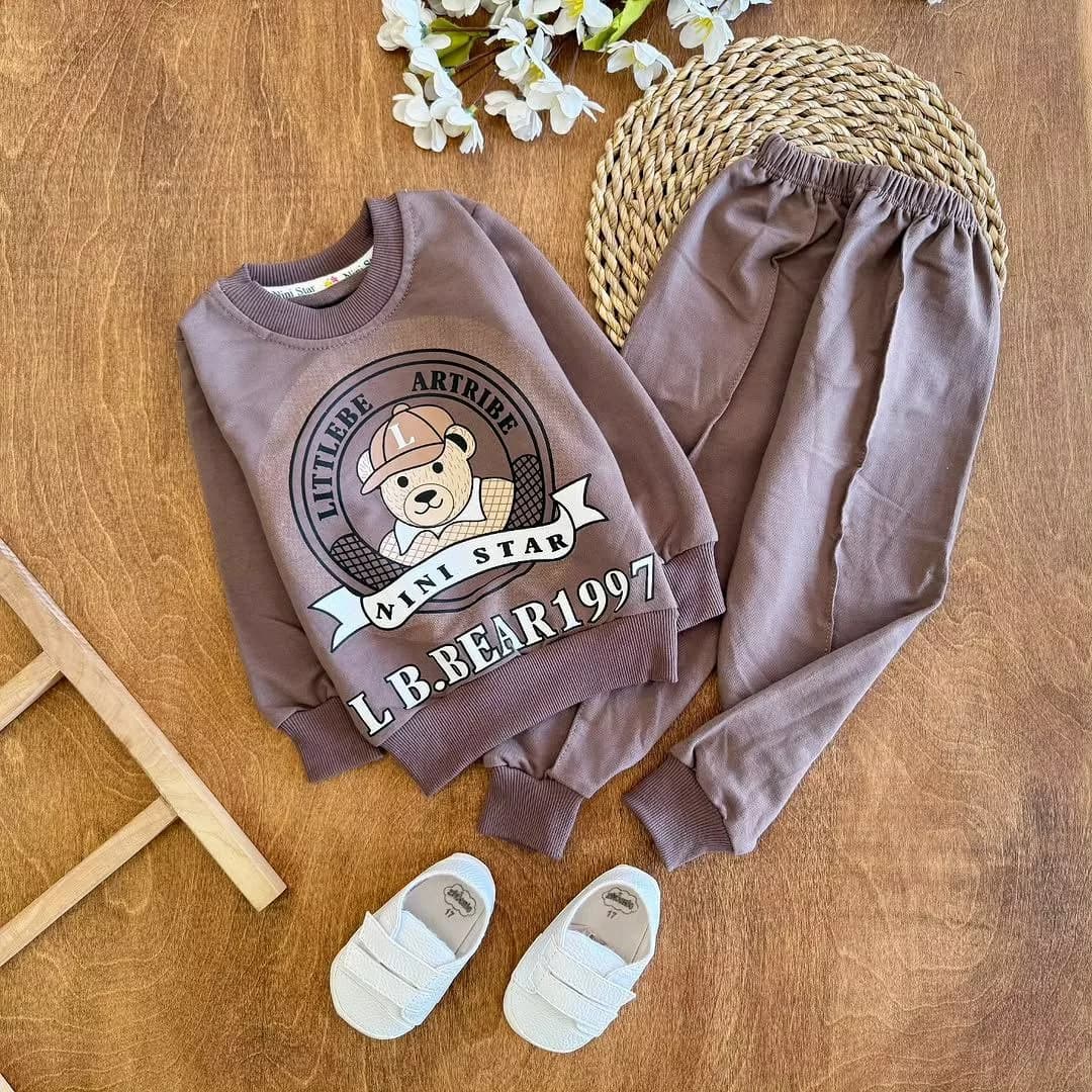 بلور شلوار خرس کلاه دار Bear 1997 سایز ۳۵ تا ۴۵ کد ۵۲۶۳ — تصویر ۳