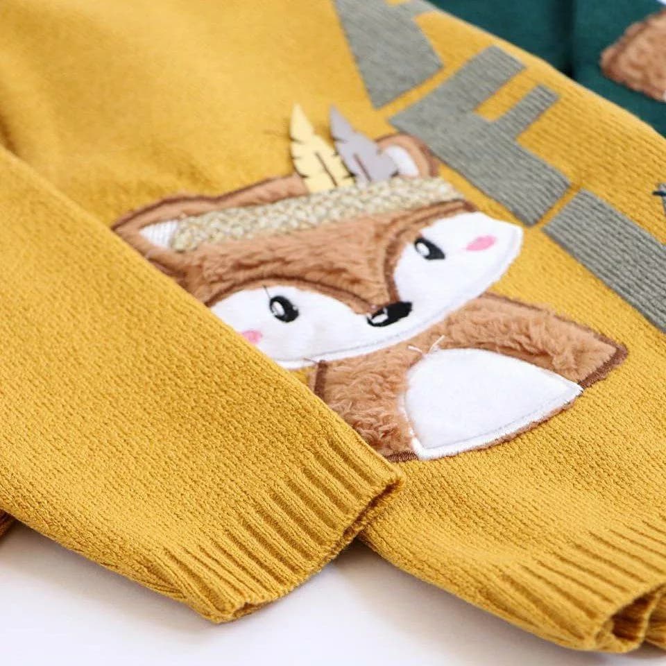 بلوز بافت گپ روباه سرخپوست سایز ۳۵ تا ۵۰ کد ۵۱۱۰ — تصویر ۶