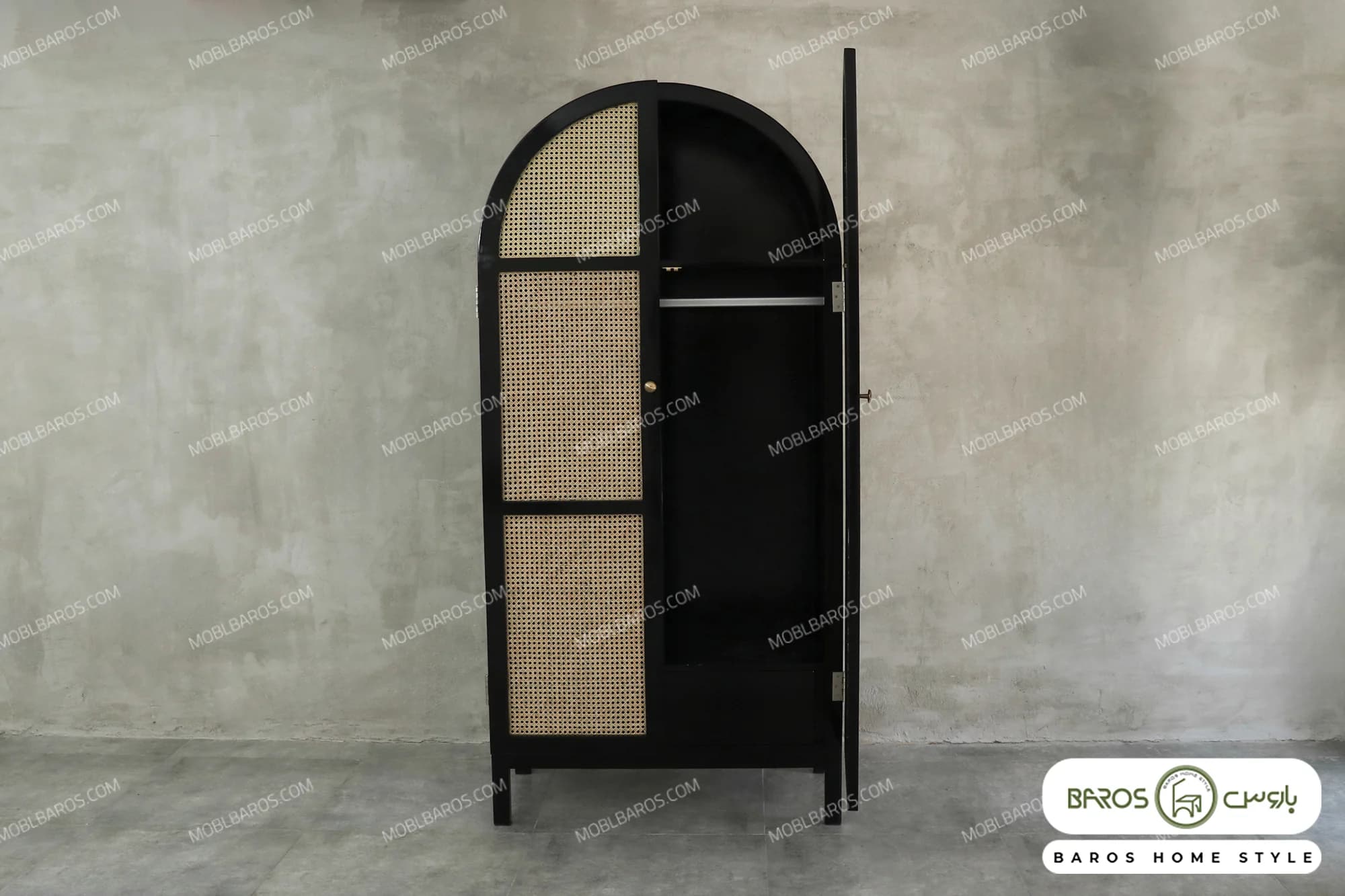 کمد چوبی حصیری فاطمه حسینی — تصویر ۵