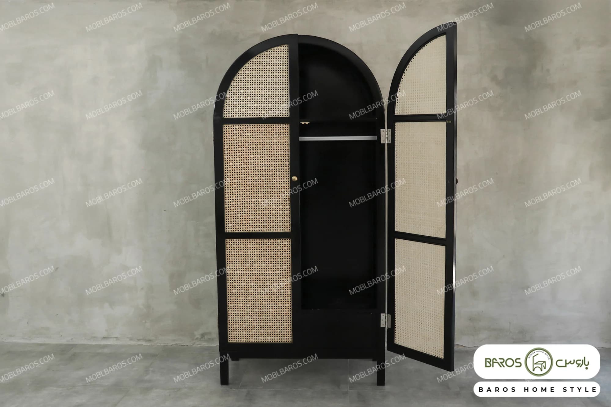 کمد چوبی حصیری فاطمه حسینی — تصویر ۴