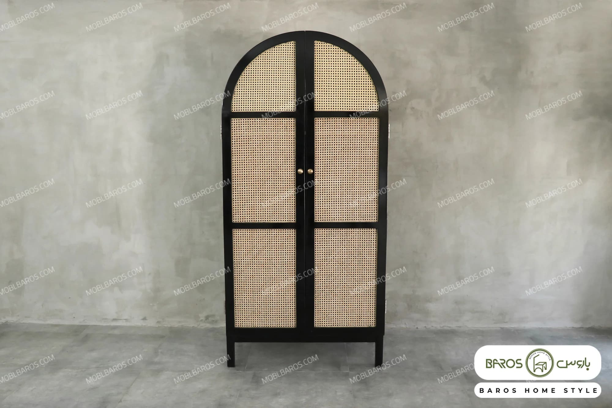 کمد چوبی حصیری فاطمه حسینی