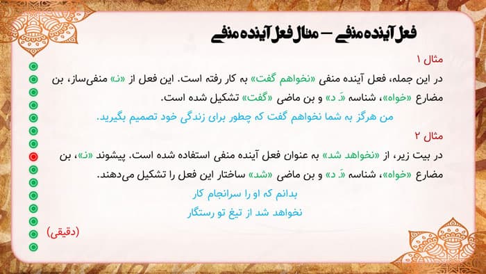 پاورپوینت فعل آینده | نحوه ساخت فعل آینده با مثال (23344) — تصویر ۴