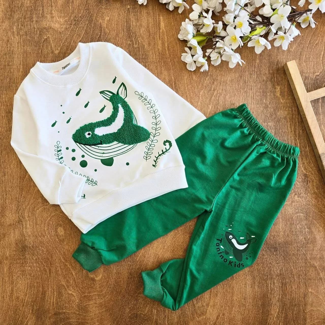 بلوز شلوار وال گلدوزی سایز ۳۵ تا ۴۵ کد ۵۱۹۷ — تصویر ۳
