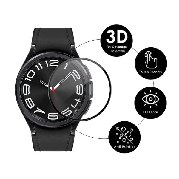 محافظ صفحه ساعت سامسونگ گلکسی Watch 6 Classic 43mm مدل TPU — تصویر ۲