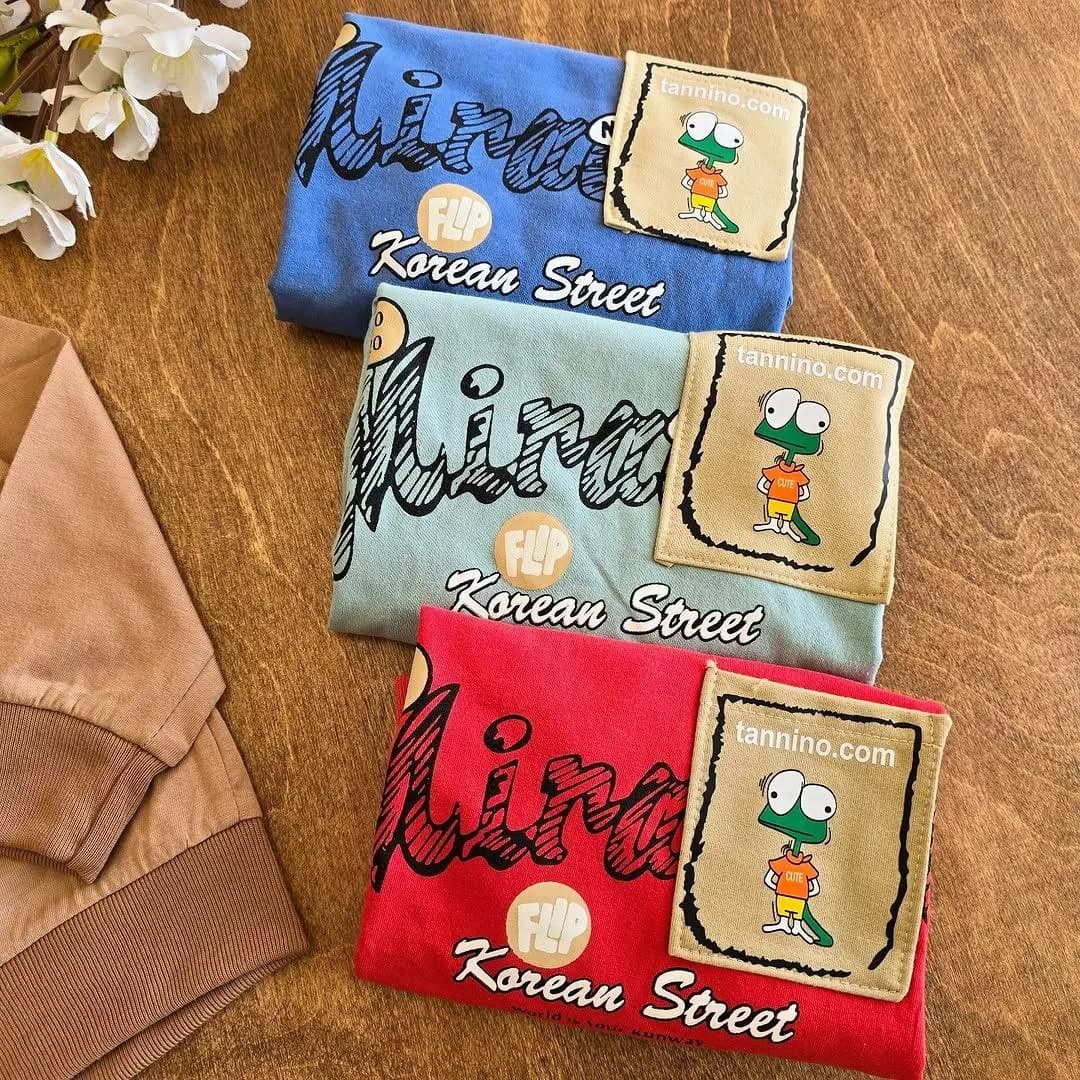 بلوز شلوار طرح رنگو سایز 35 تا 45 کد ۵۱۷۱ — تصویر ۵