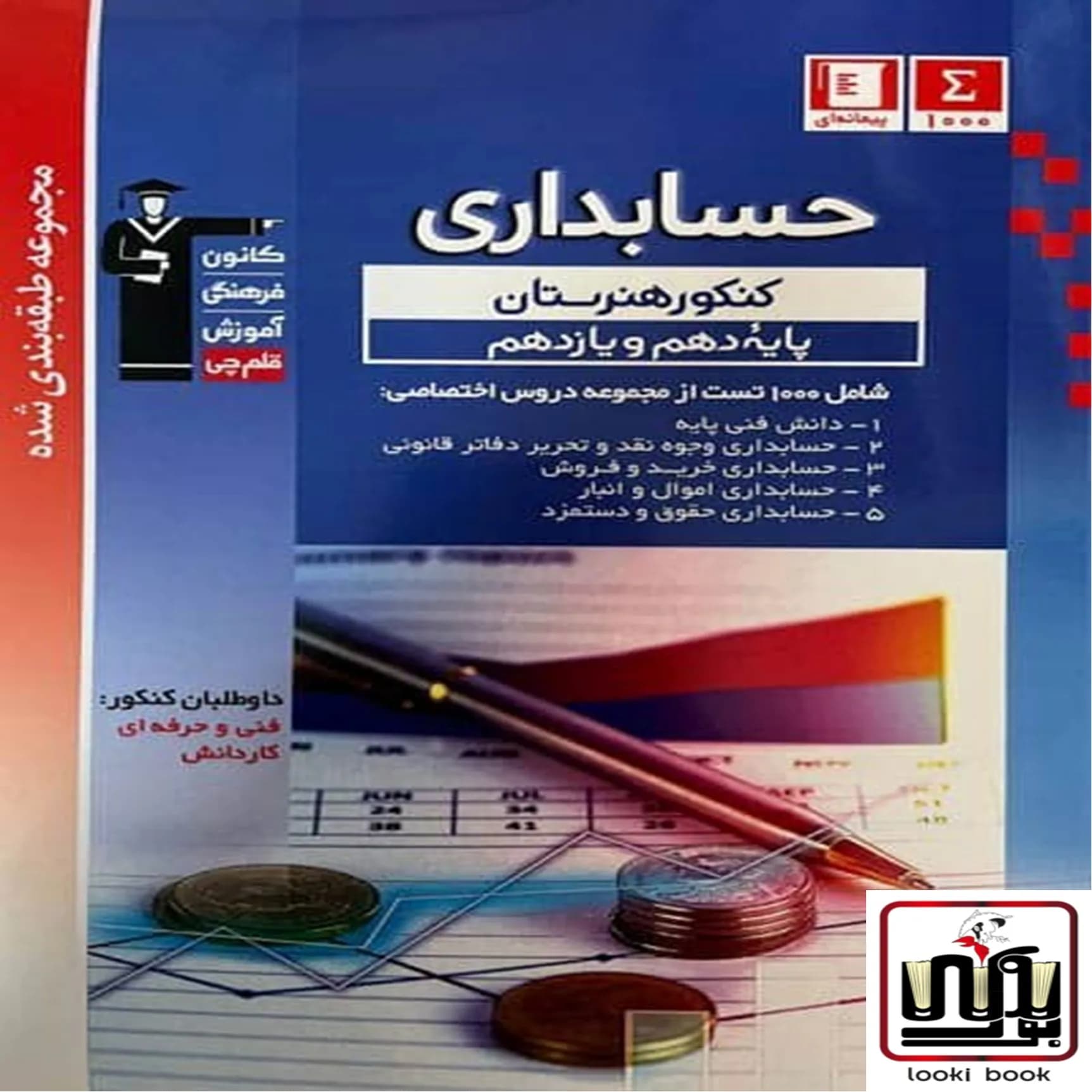 حسابداری پایه دهم و یازدهم کنکور هنرستان آبی قلم چی