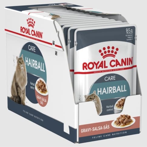 غذای پوچ گربه هیربال رویال کنین – Royal Canin Hairball Wet Pouch — تصویر ۳