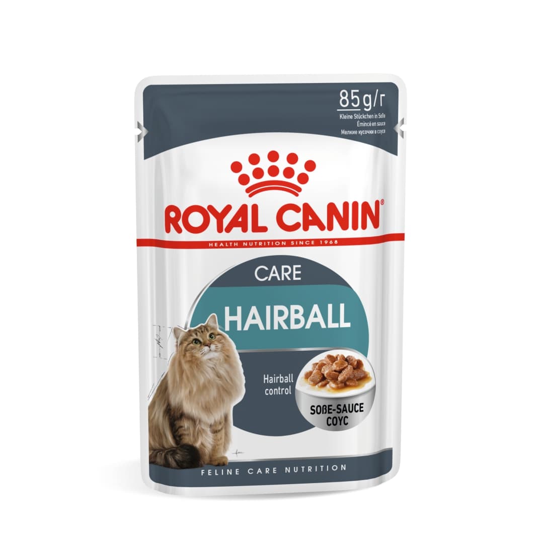 غذای پوچ گربه هیربال رویال کنین – Royal Canin Hairball Wet Pouch