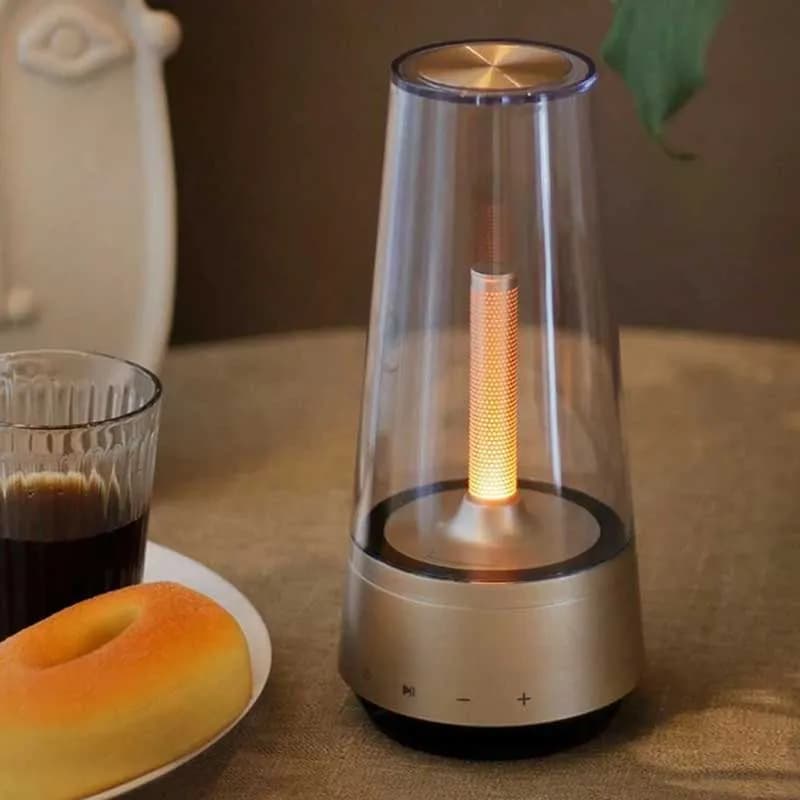 اسپیکر دارای لامپ ال ای دی مدل LIVING CANDLE SPEAKER — تصویر ۵