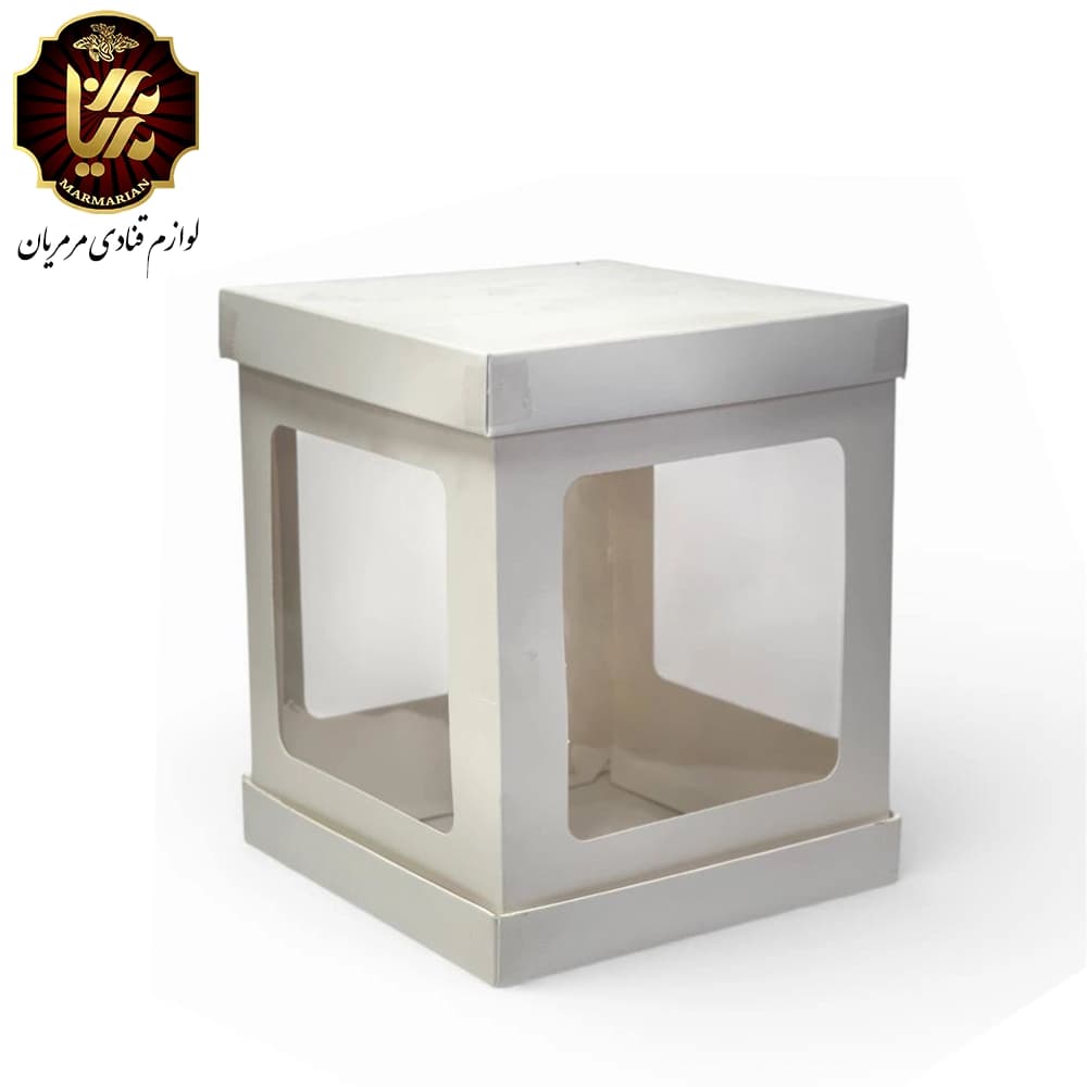 جعبه سوپر کیک ابعاد 16 در 16 ارتفاع 21 سانت
