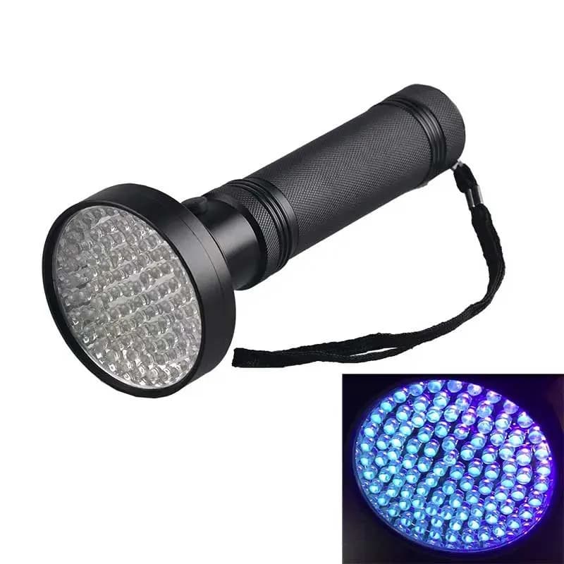 چراغ قوه نور ماوراء بنفش 100 LED — تصویر ۴
