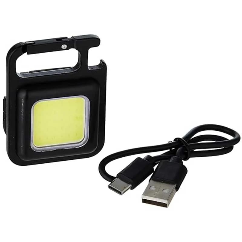 چراغ تاکتیکال کمپینگ مدل COB Rechargeable Keychain Light — تصویر ۷