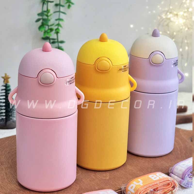تراول ماگ درجه یک طرح جوجه بند و نی دار