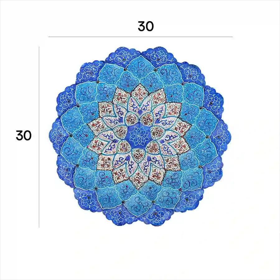 بشقاب مینا 30 کد 01 — تصویر ۲