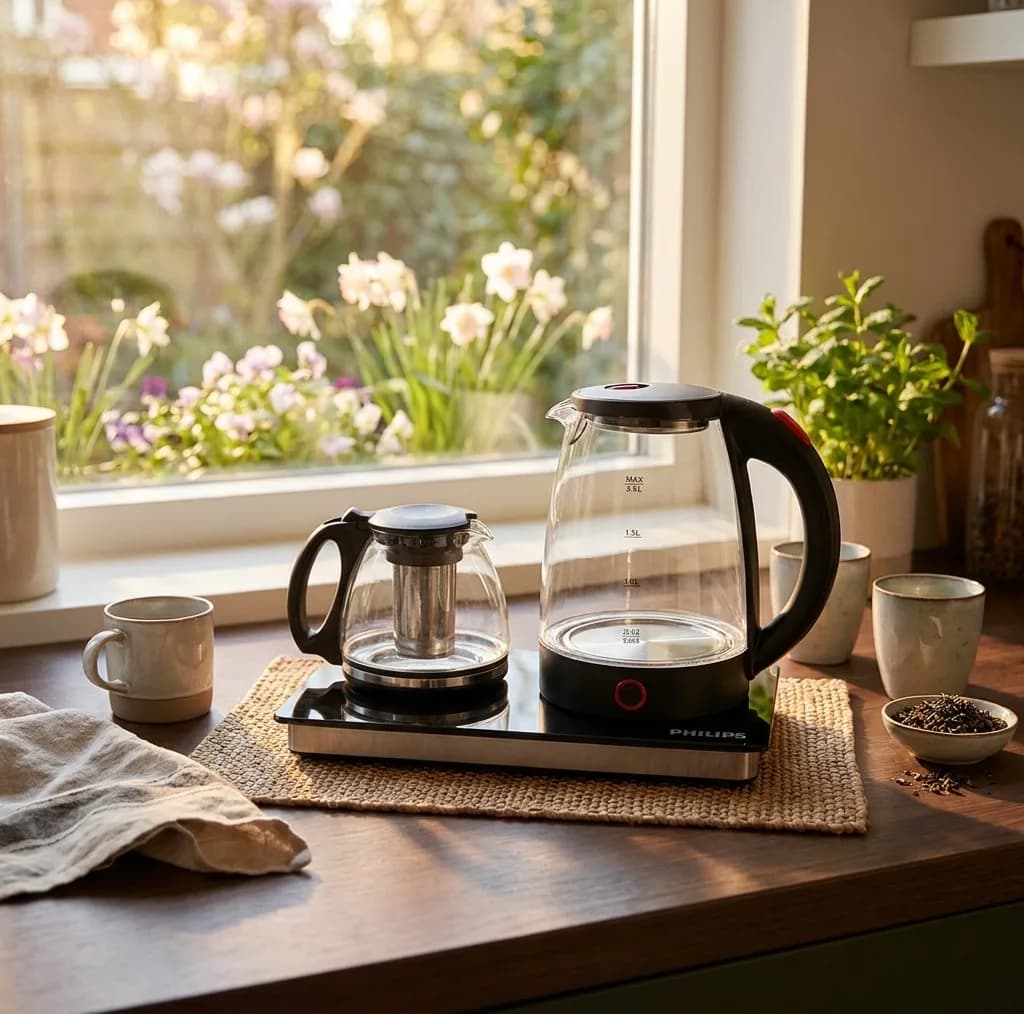 چای‌ساز کنار هم فیلیپس مدل Kettle — تصویر ۸