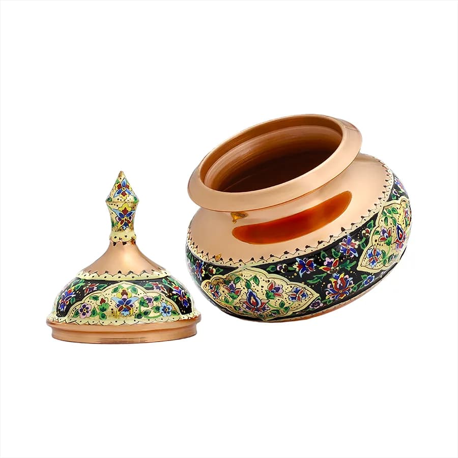 قندان دخلی 20 پرداز مشکی طلایی — تصویر ۴