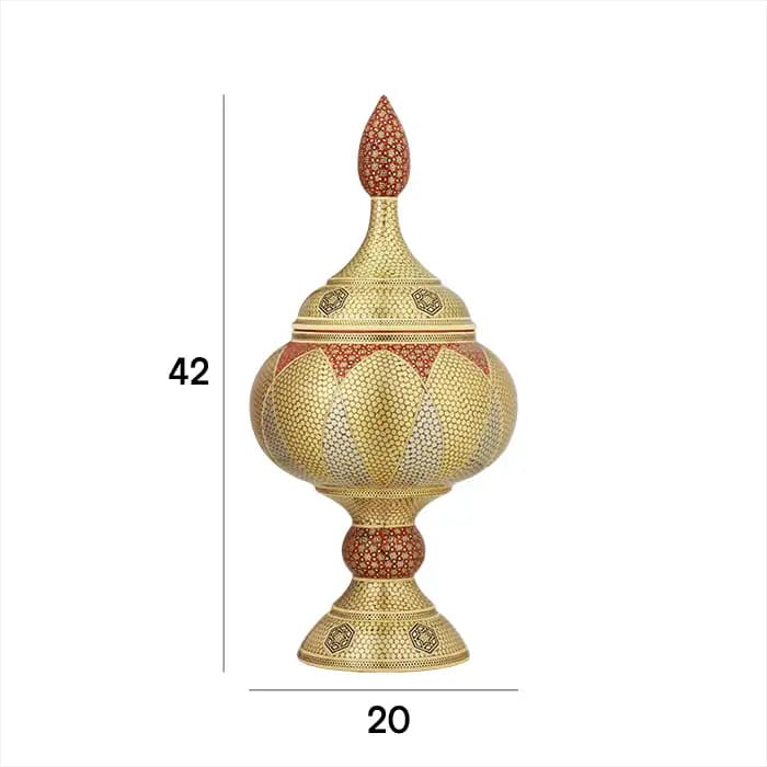شکلات خوری 35 تمام خاتم h42-24 — تصویر ۲