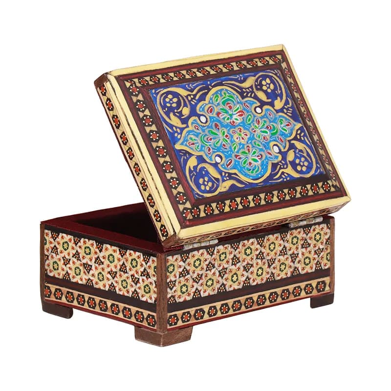 جعبه جواهرات 8*11 خاتم نقاشی 31101 — تصویر ۲