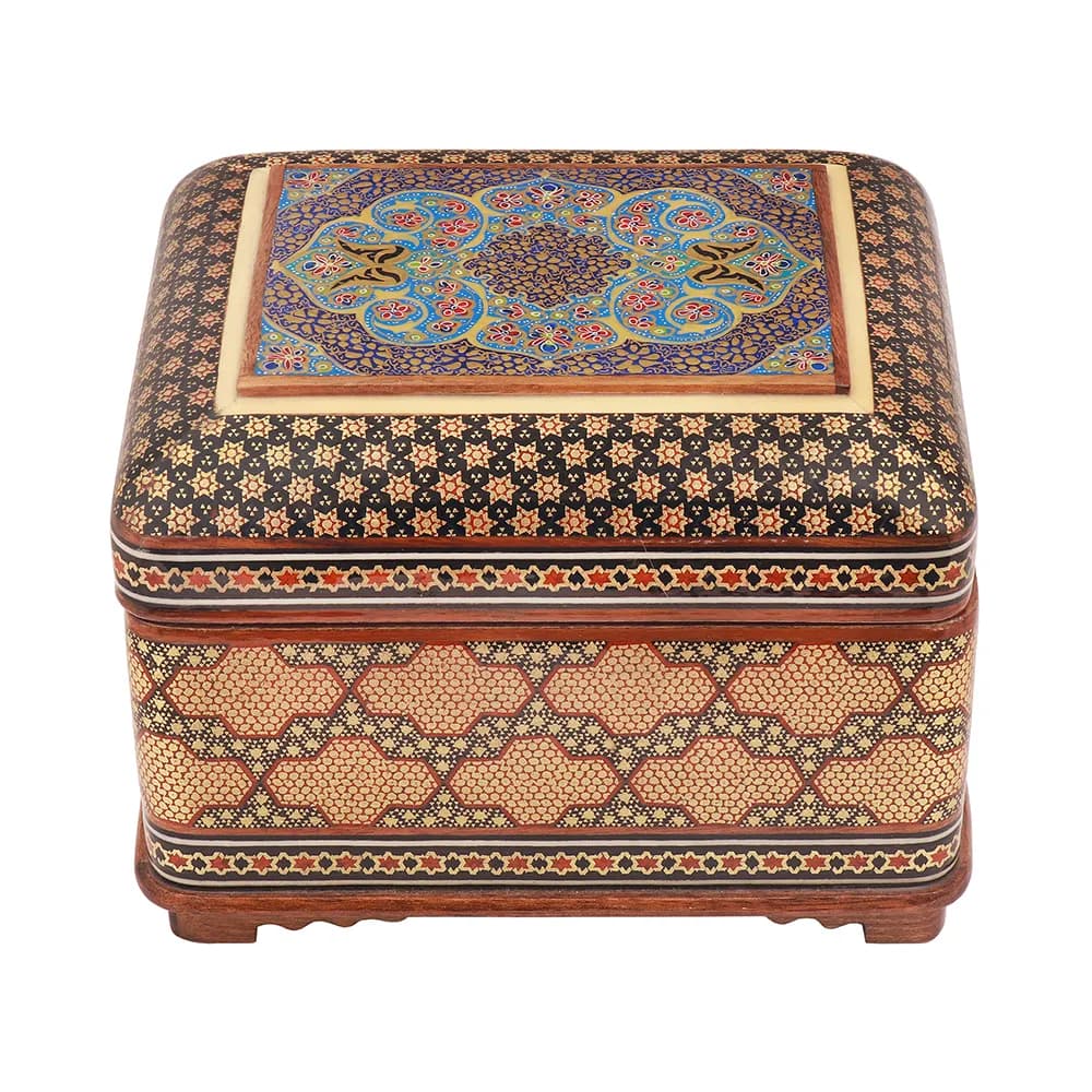 جعبه جواهرات 13*15 خاتم نقاشی 2129