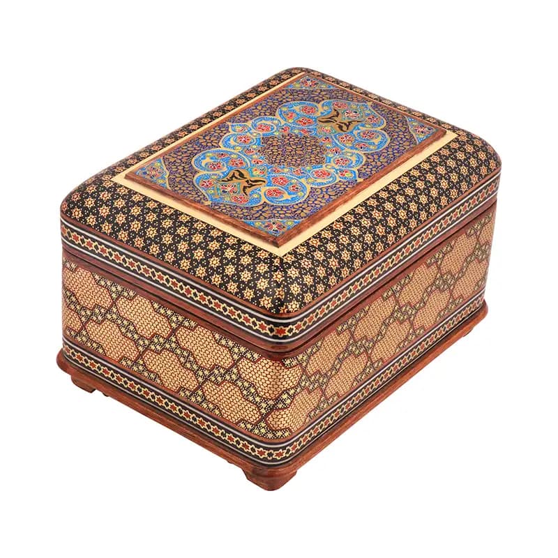 جعبه جواهرات 13*17 خاتم نقاشی 2129 — تصویر ۵