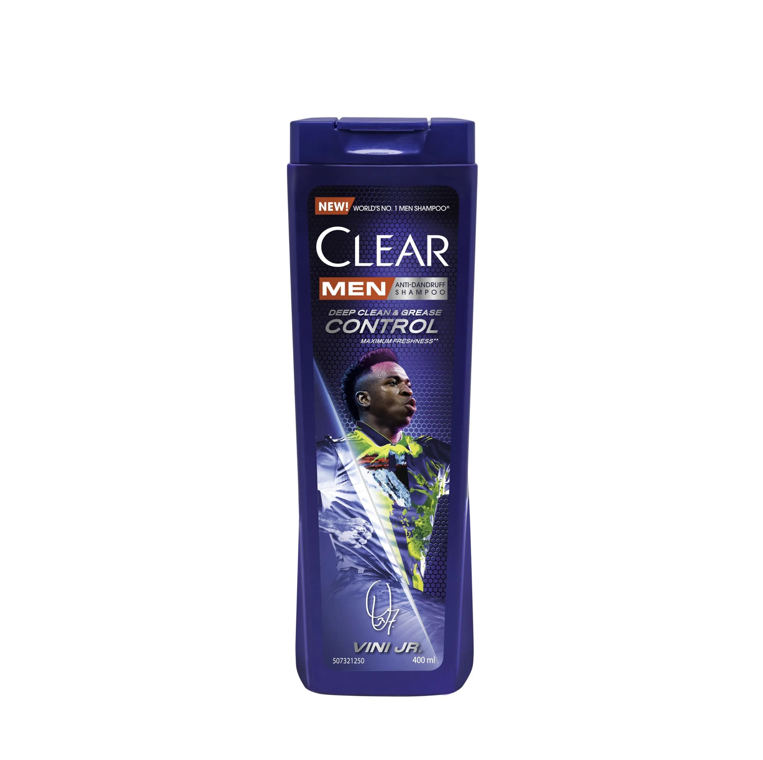 شامپو ضد شوره سر کلییر سری قهرمانان مدل Deep Clean And Grease Control مناسب برای مو چرب حجم 400 میلی لیتر — تصویر ۲