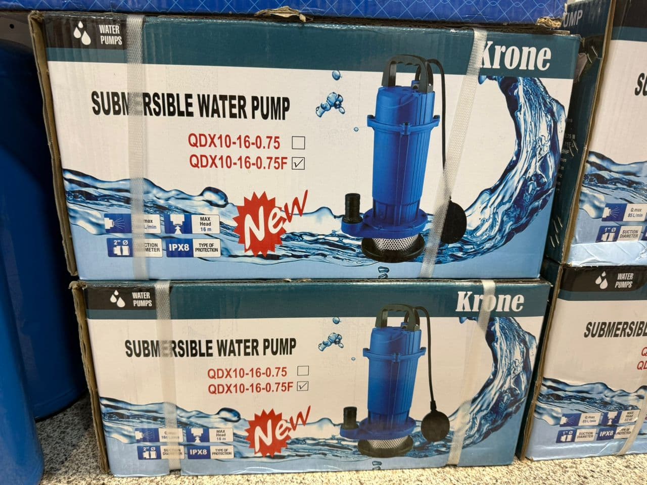 کفکش 16 متری 2 اینچ فلوتردار کرون krone — تصویر ۳