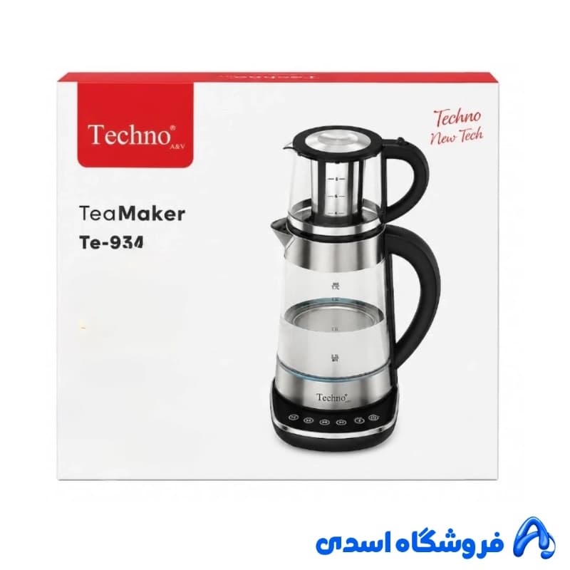 چای ساز روی هم تکنو مدل TE-934 — تصویر ۴
