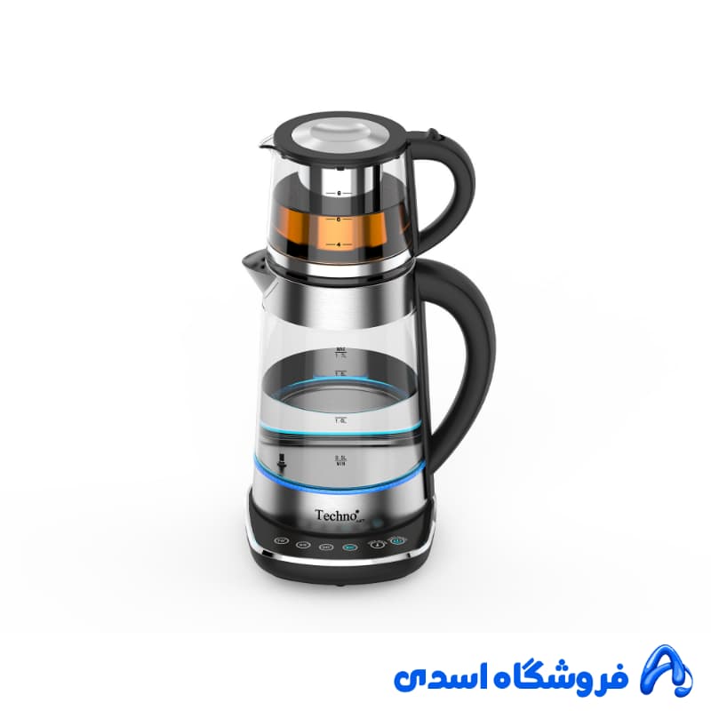 چای ساز روی هم تکنو مدل TE-934 — تصویر ۳