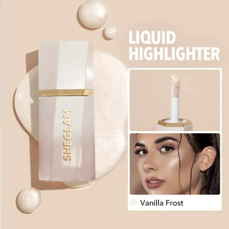 هایلایتر مایع شیگلم SHEGLAM Color- Liquid Blush – Love Cake — تصویر ۲
