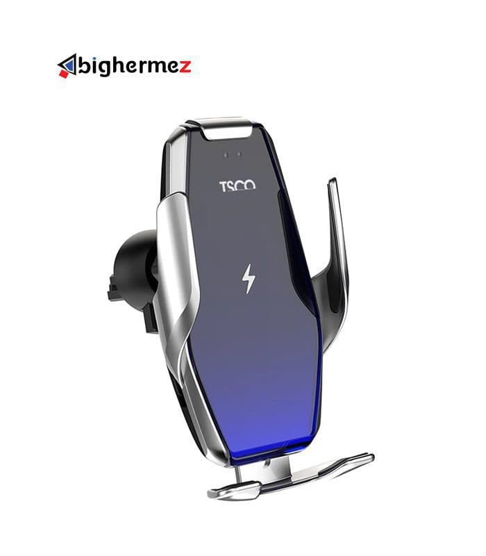 پایه نگهدارنده و شارژر بیسیم گوشی موبایل تسکو مدل THL 1255W — تصویر ۴