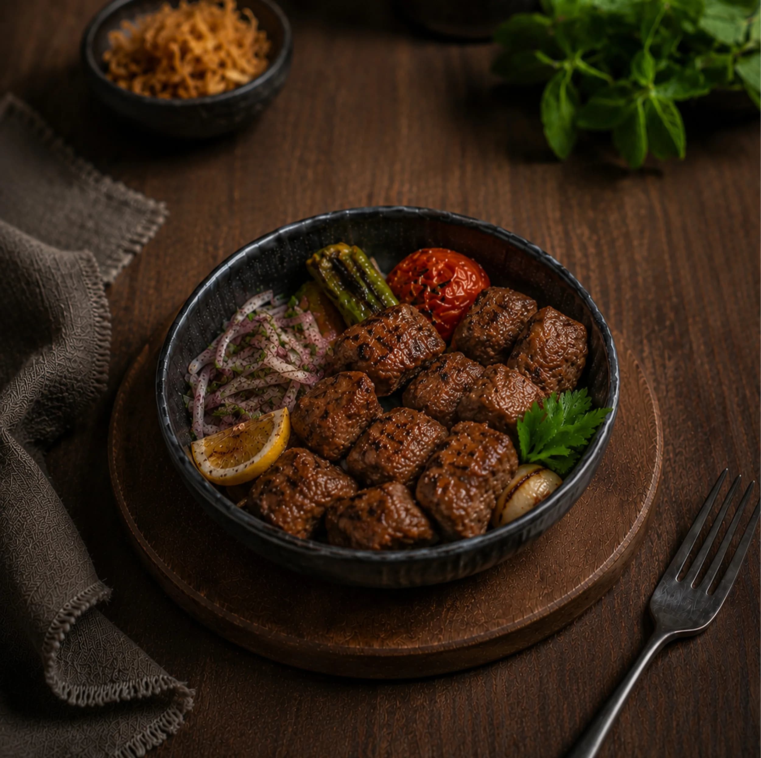 کاسه کباب ملامین کسری یزد مدل X.Wares بسته 2 عددی — تصویر ۴