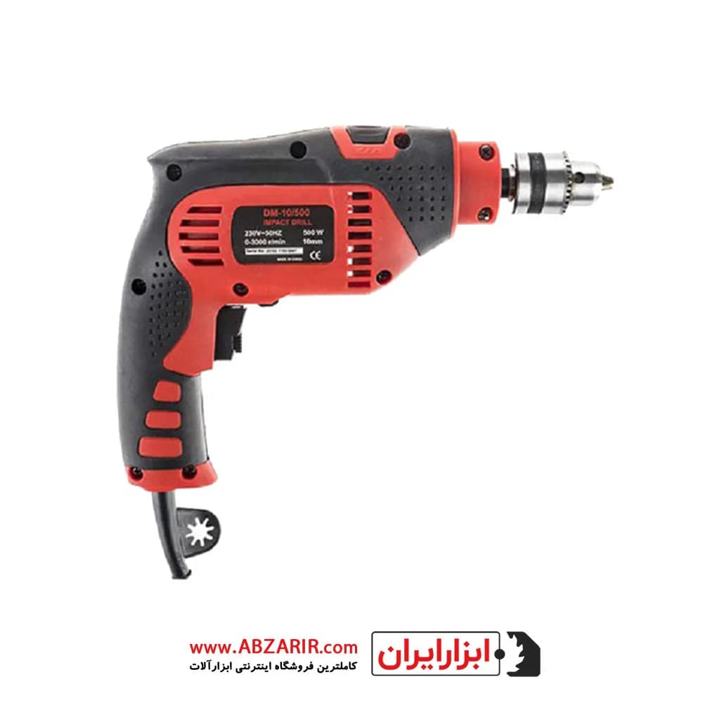 دریل 10 میلیمتر چکشی کیفی محک مدل DM-10/500 — تصویر ۶