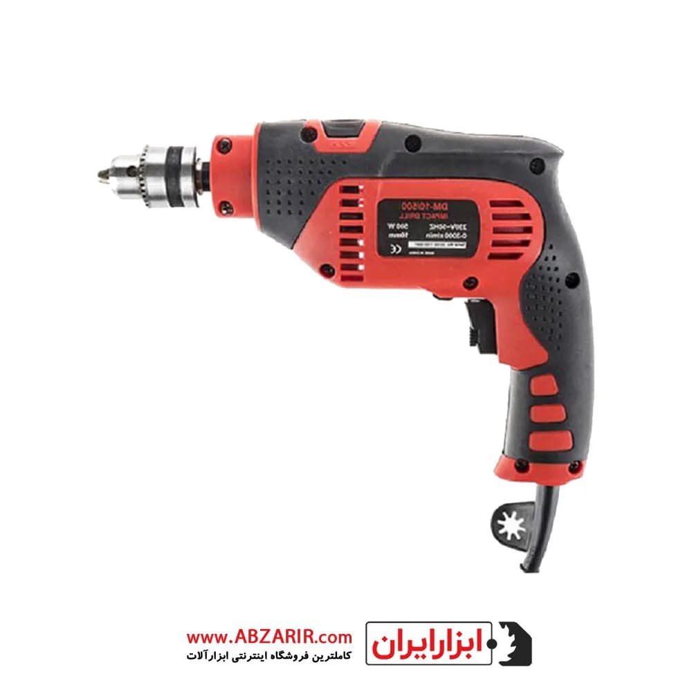 دریل 10 میلیمتر چکشی کیفی محک مدل DM-10/500 — تصویر ۲