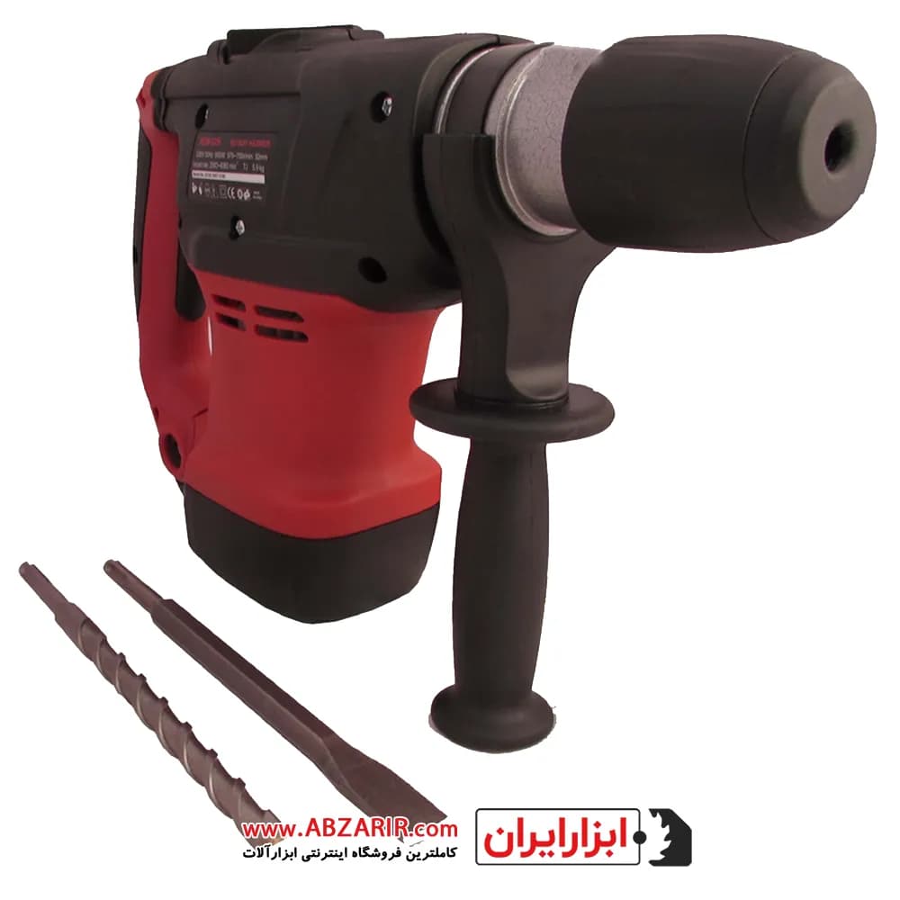 دریل بتن کن چرخشی 32 میلیمتر با مته و لوازم محک مدل HDM-32H — تصویر ۳