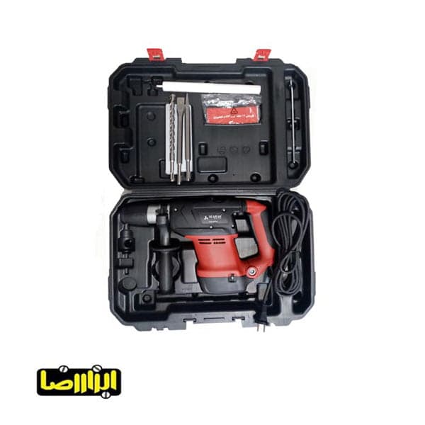 دریل بتن کن چرخشی 32 میلیمتر با مته و لوازم محک مدل HDM-32H — تصویر ۸