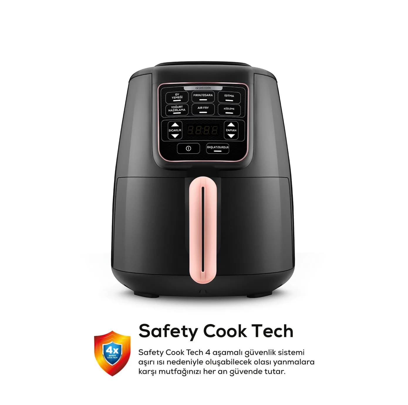 هواپز 4 لیتری کاراجا مدل Air Pro Cook 3 in 1 XL — تصویر ۸