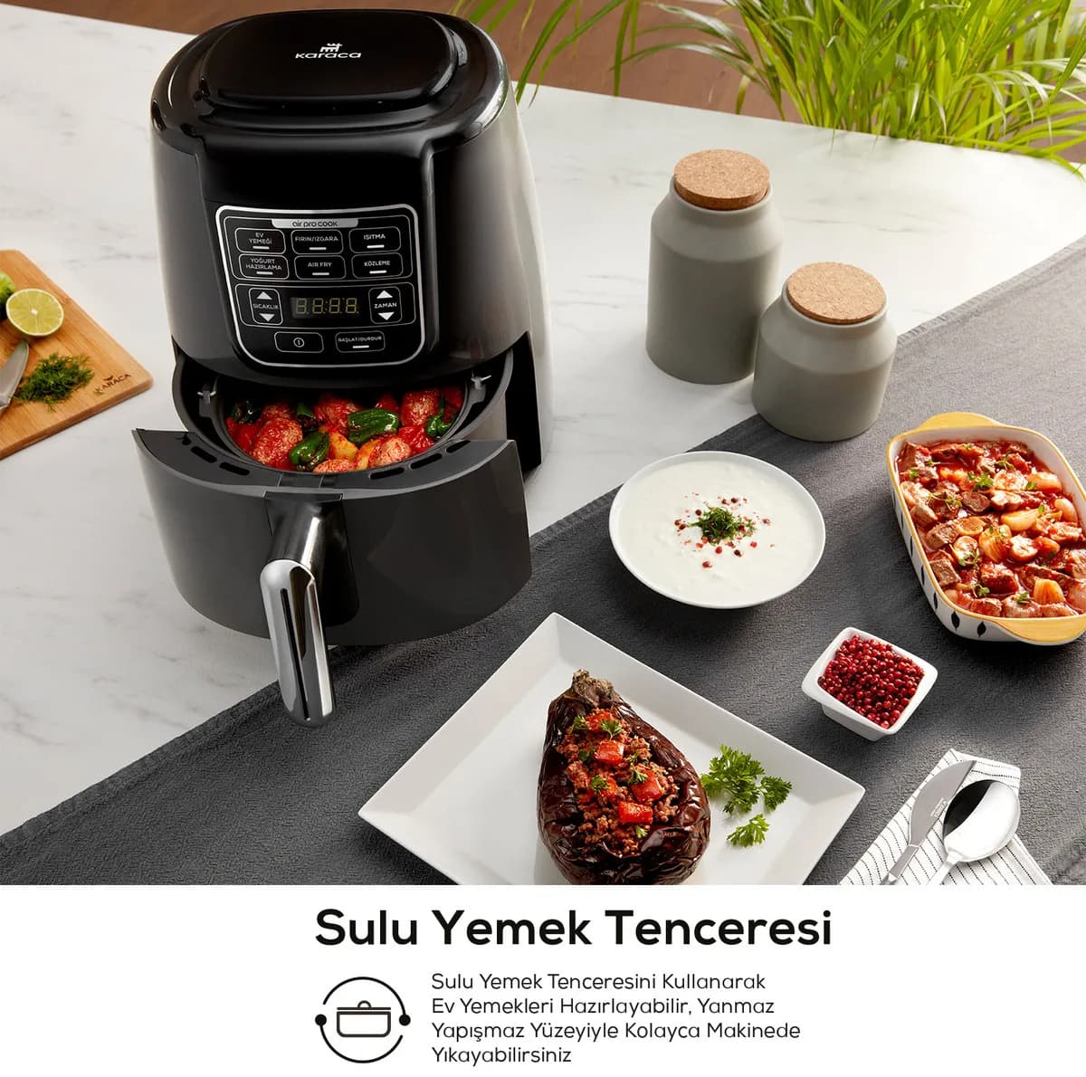 هواپز 4 لیتری کاراجا مدل Air Pro Cook 3 in 1 XL — تصویر ۵