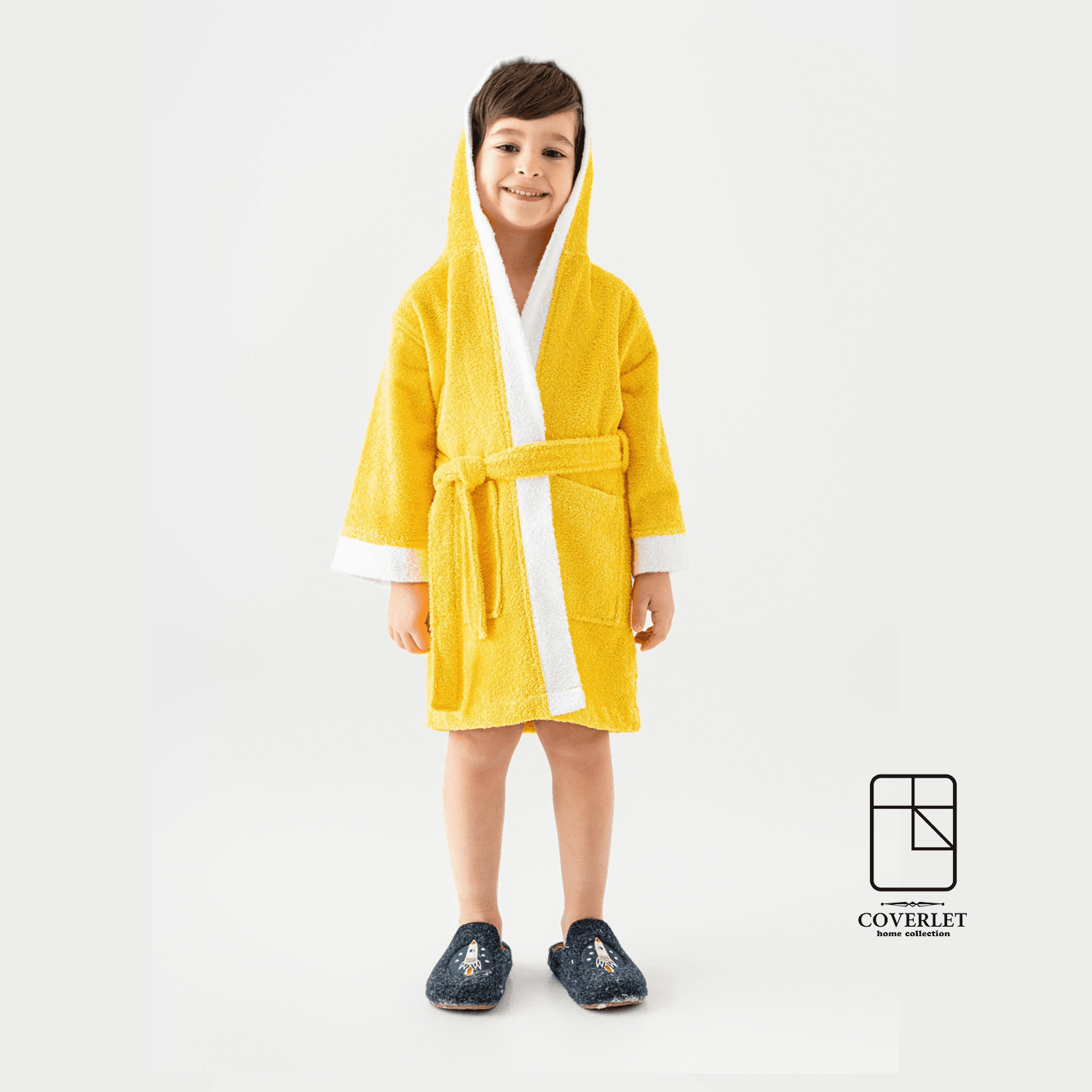 حوله تن پوش پسرانه زرد Pueri Yellow