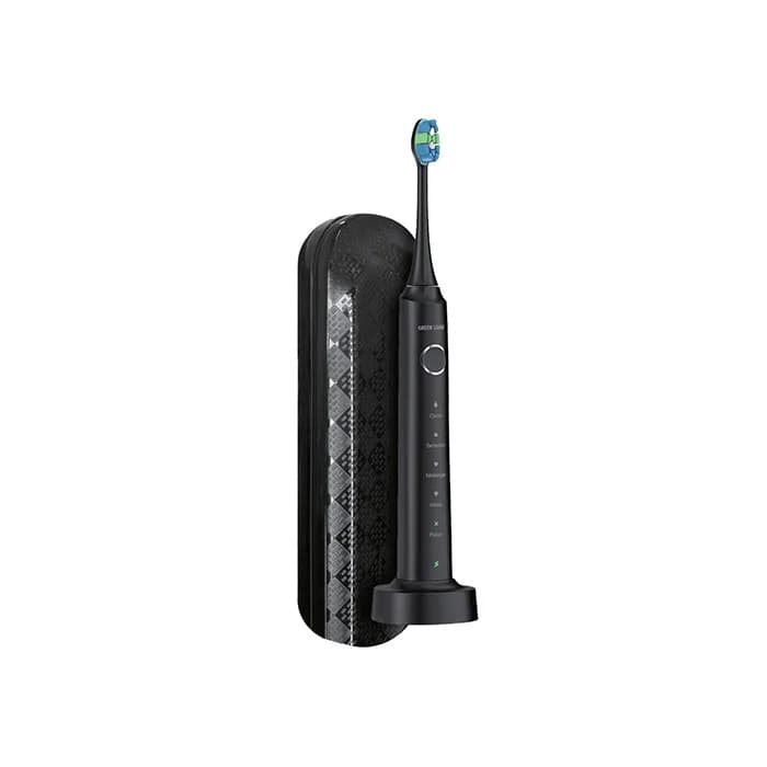 مسواک برقی شارژی 4سر اضافه Green Lion Smart Brush Rechargeable Toothbrush GL-SB07 — تصویر ۲