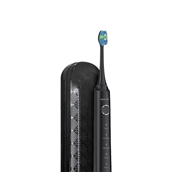 مسواک برقی شارژی 4سر اضافه Green Lion Smart Brush Rechargeable Toothbrush GL-SB07 — تصویر ۳