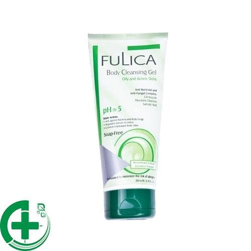 شامپو بدن فولیکا پوستهای چرب وآکنه ای 200 میل | Body Cleansing Gel For Oily Skin