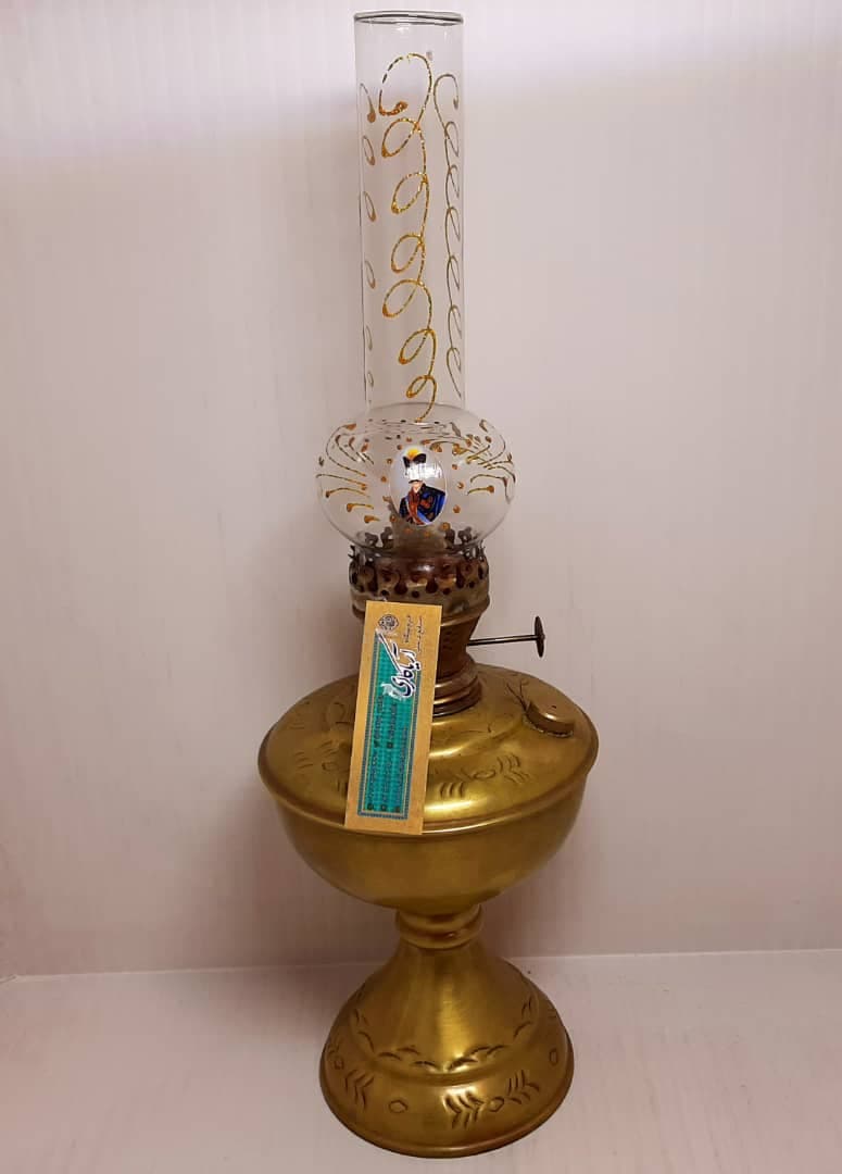 چراغ گردسوز آنتیک قلم 45سانت